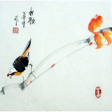 Chinese Flowers&Trees Painting - CNAG010914