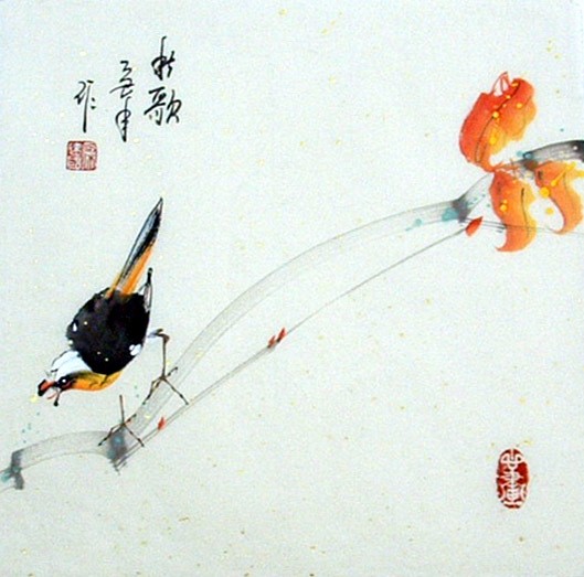 Chinese Flowers&Trees Painting - CNAG010914