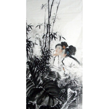 Chinese Figure Painting - CNAG010917