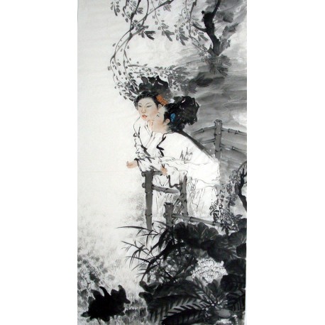 Chinese Figure Painting - CNAG010919