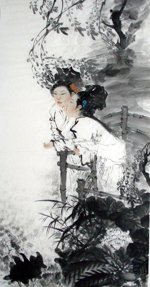 Chinese Figure Painting - CNAG010919