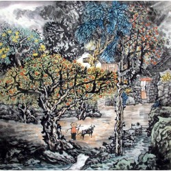Chinese Landscape Painting - CNAG010922