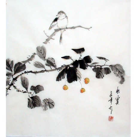 Chinese Flowers&Trees Painting - CNAG010926