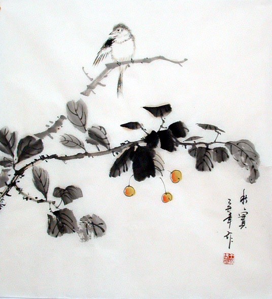 Chinese Flowers&Trees Painting - CNAG010926