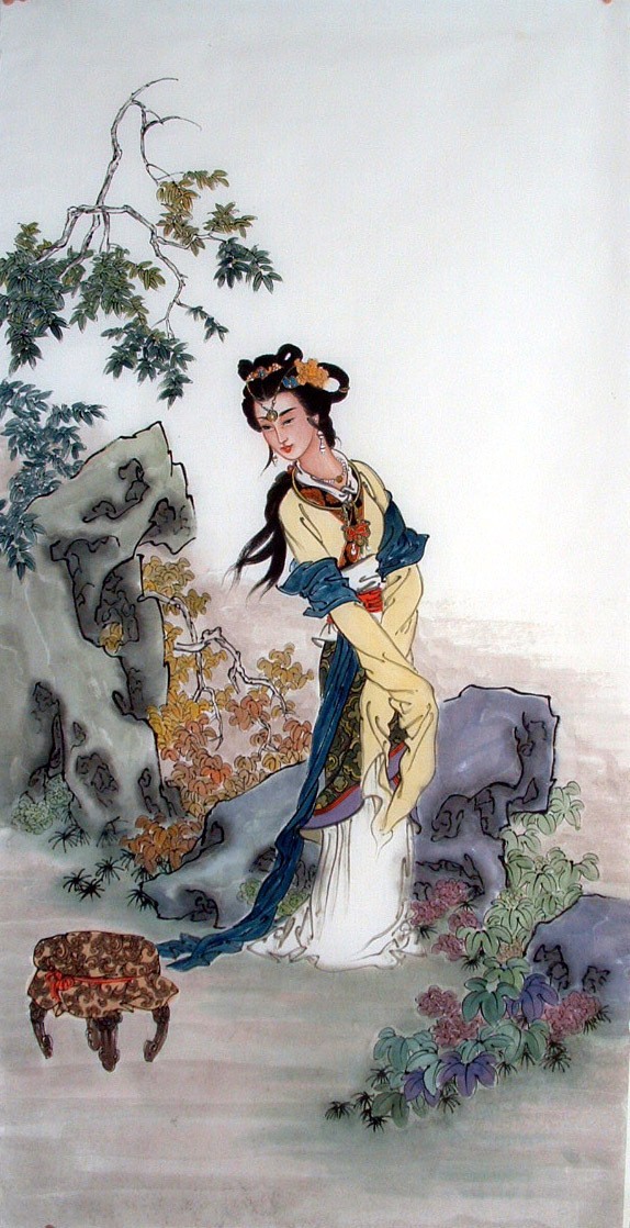 Chinese Figure Painting - CNAG010929