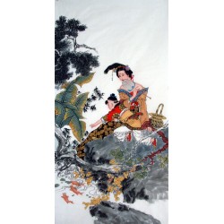 Chinese Figure Painting - CNAG010932