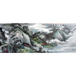 Chinese Landscape Painting - CNAG010934