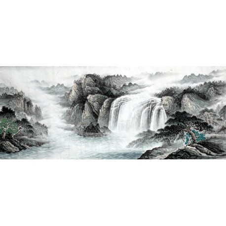 Chinese Landscape Painting - CNAG010935