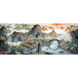 Chinese Landscape Painting - CNAG010936