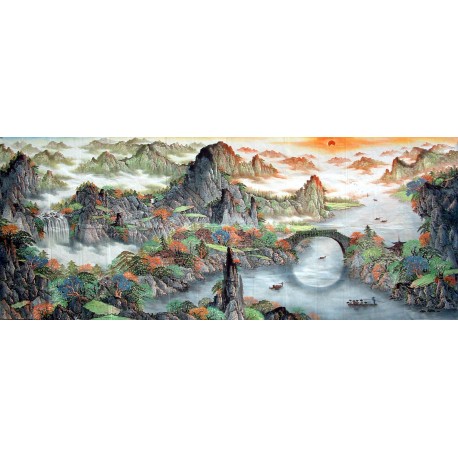 Chinese Landscape Painting - CNAG010936