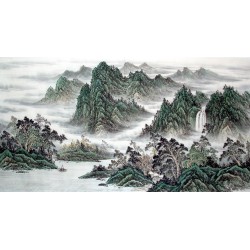 Chinese Landscape Painting - CNAG010937