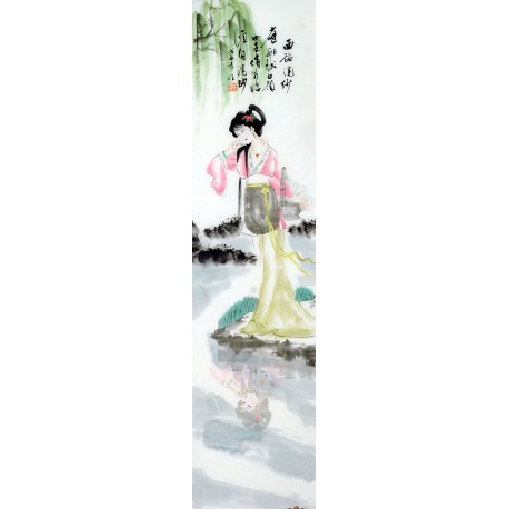 Chinese Beautiful Ladies Painting - CNAG010952