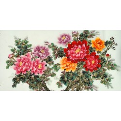 Chinese Peony Painting - CNAG011087