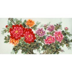 Chinese Peony Painting - CNAG011088