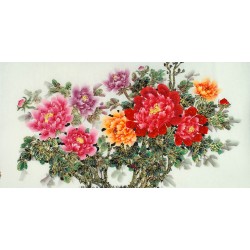 Chinese Peony Painting - CNAG011089