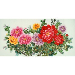 Chinese Peony Painting - CNAG011091
