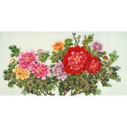 Chinese Peony Painting - CNAG011094