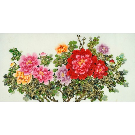 Chinese Peony Painting - CNAG011094