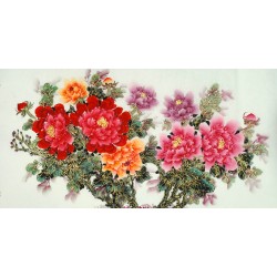 Chinese Peony Painting - CNAG011096
