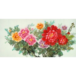 Chinese Peony Painting - CNAG011099
