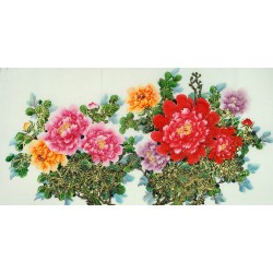 Chinese Peony Painting - CNAG011103