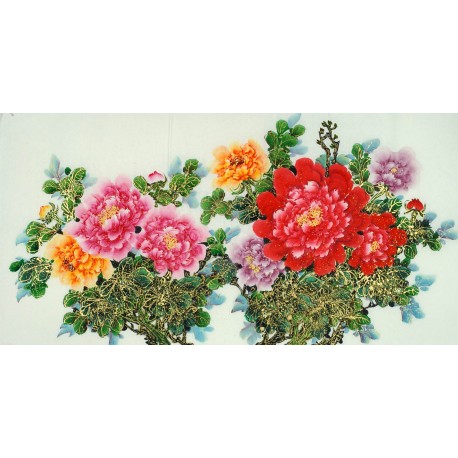 Chinese Peony Painting - CNAG011103