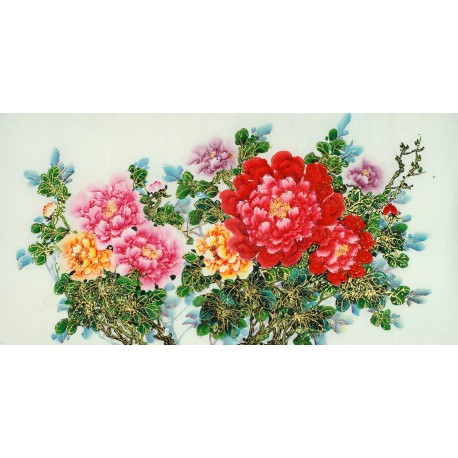 Chinese Peony Painting - CNAG011105