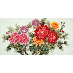 Chinese Peony Painting - CNAG011106