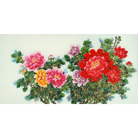 Chinese Peony Painting - CNAG011108