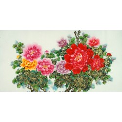 Chinese Peony Painting - CNAG011109