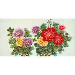 Chinese Peony Painting - CNAG011111