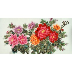 Chinese Peony Painting - CNAG011113