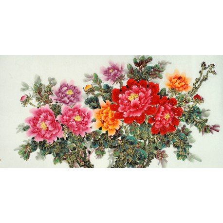 Chinese Peony Painting - CNAG011114