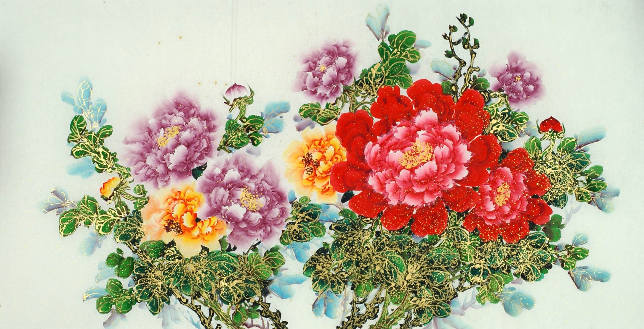 Chinese Peony Painting - CNAG011116