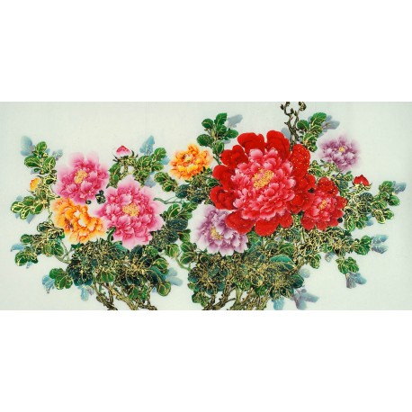 Chinese Peony Painting - CNAG011117