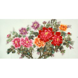 Chinese Peony Painting - CNAG011118
