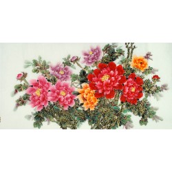 Chinese Peony Painting - CNAG011119