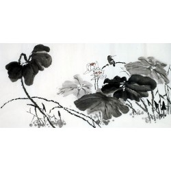 Chinese Lotus Painting - CNAG011142