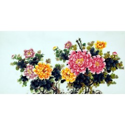 Chinese Peony Painting - CNAG011144