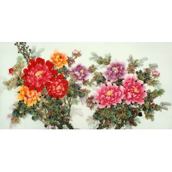 Chinese Peony Painting - CNAG011147