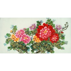 Chinese Peony Painting - CNAG011149