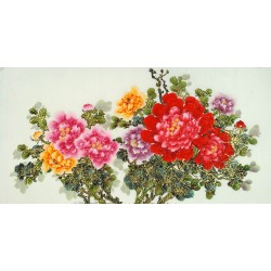 Chinese Peony Painting - CNAG011152