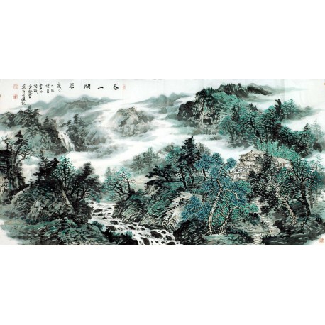 Chinese Landscape Painting - CNAG011160