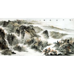 Chinese Landscape Painting - CNAG011162