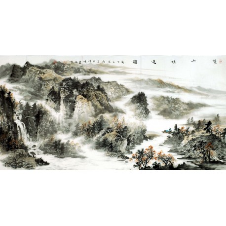Chinese Landscape Painting - CNAG011162