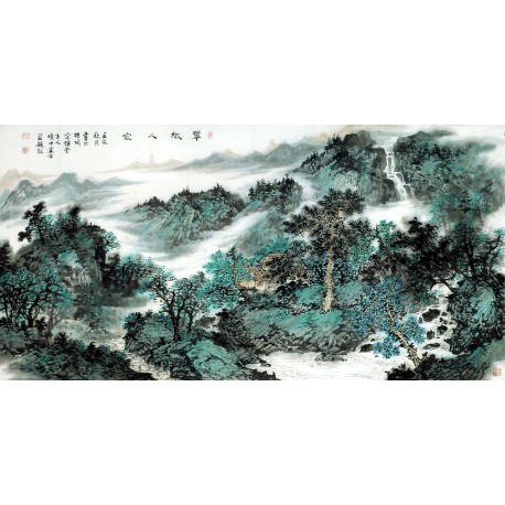 Chinese Landscape Painting - CNAG011164