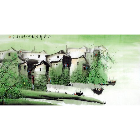 Chinese Landscape Painting - CNAG011166
