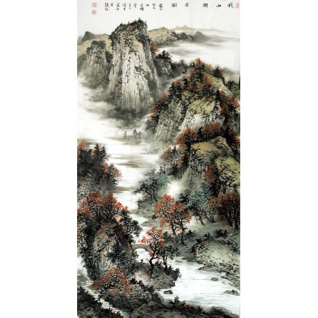 Chinese Landscape Painting - CNAG011168