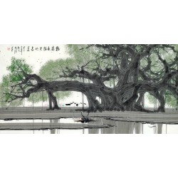 Chinese Aquarene Painting - CNAG011180