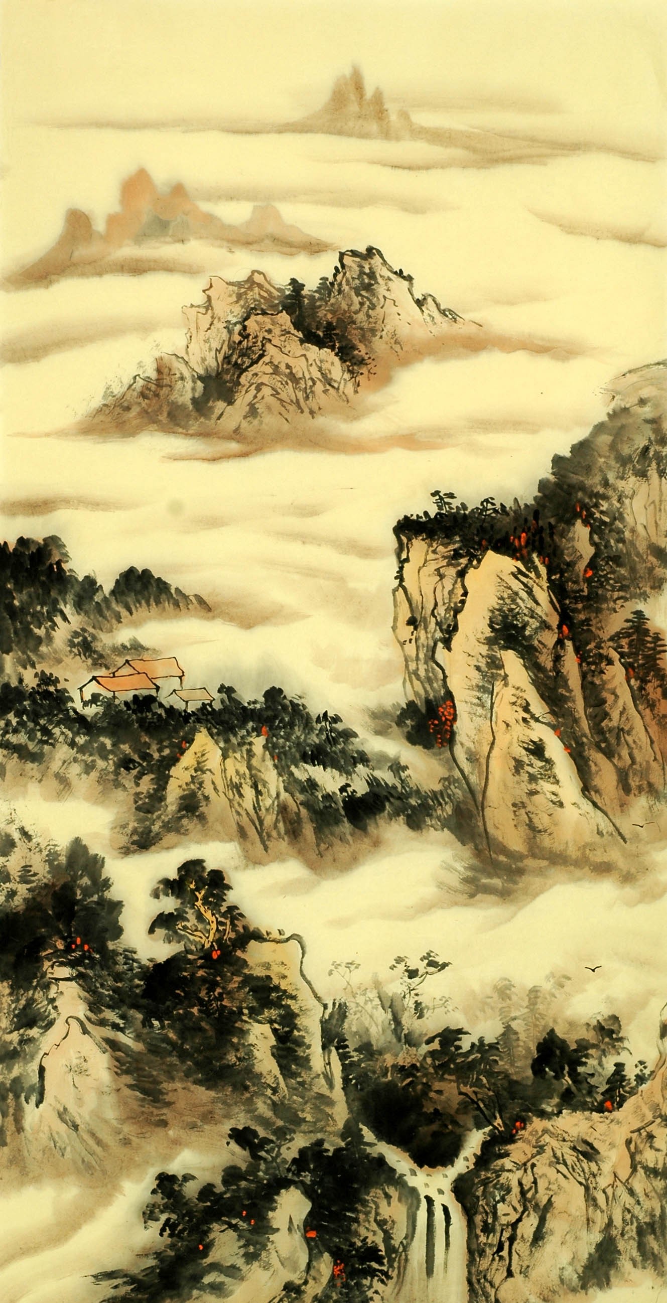 Chinese Landscape Painting - CNAG011290